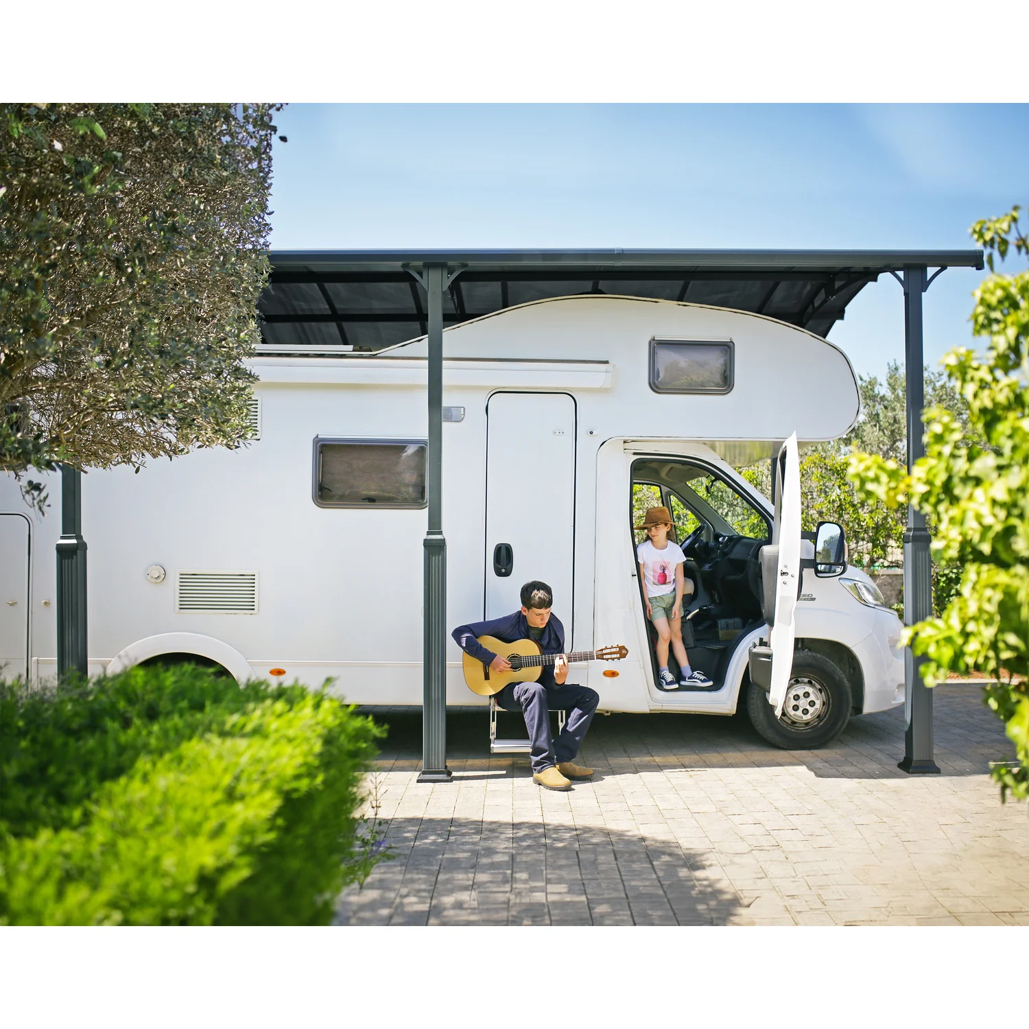Palram - Canopia | Arcadia Alpine RV Carport 12x35x11.5 ft - Image 4