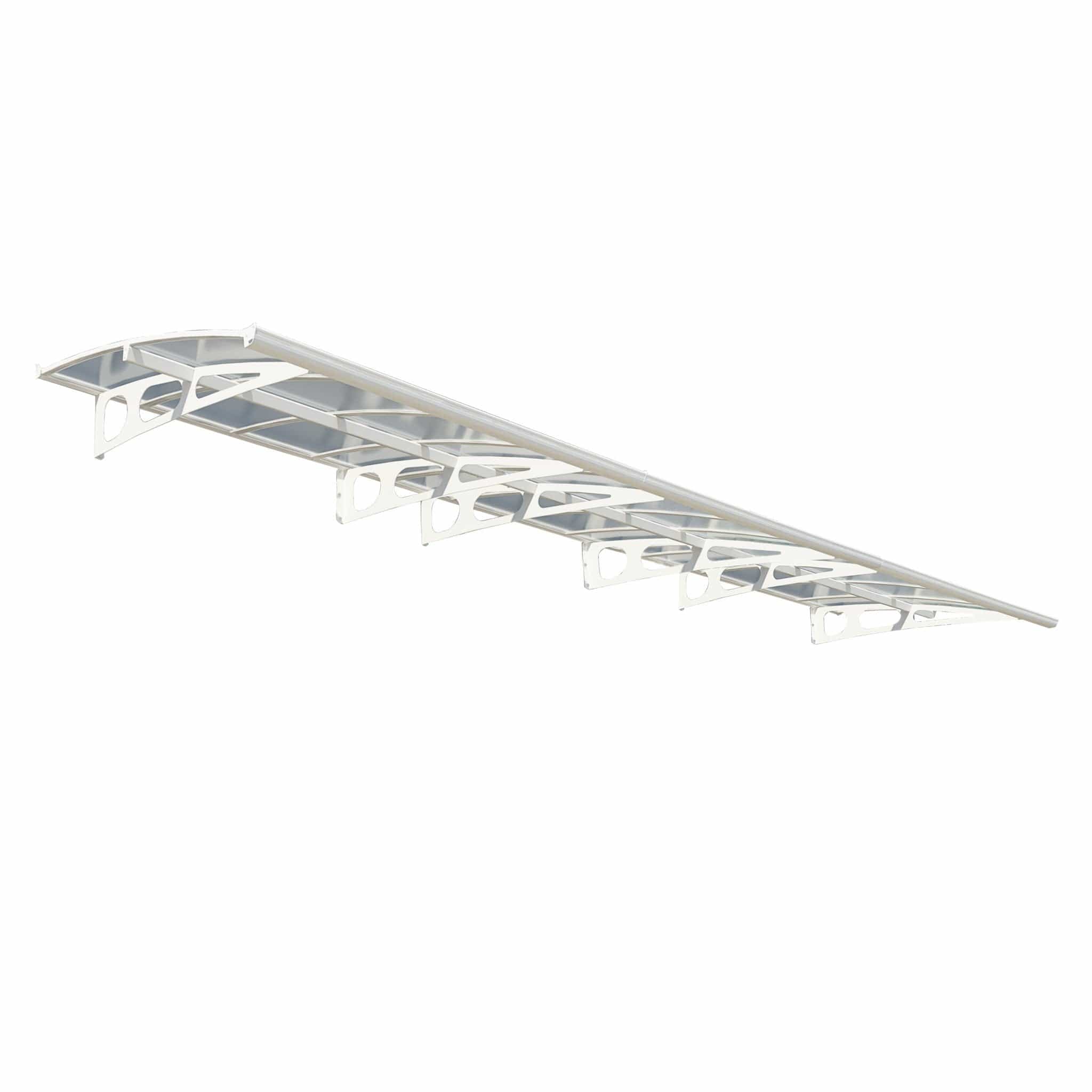 Palram - Canopia | Bordeaux Awning - White/Diffused Clear - 5 ft Wide - Image 11