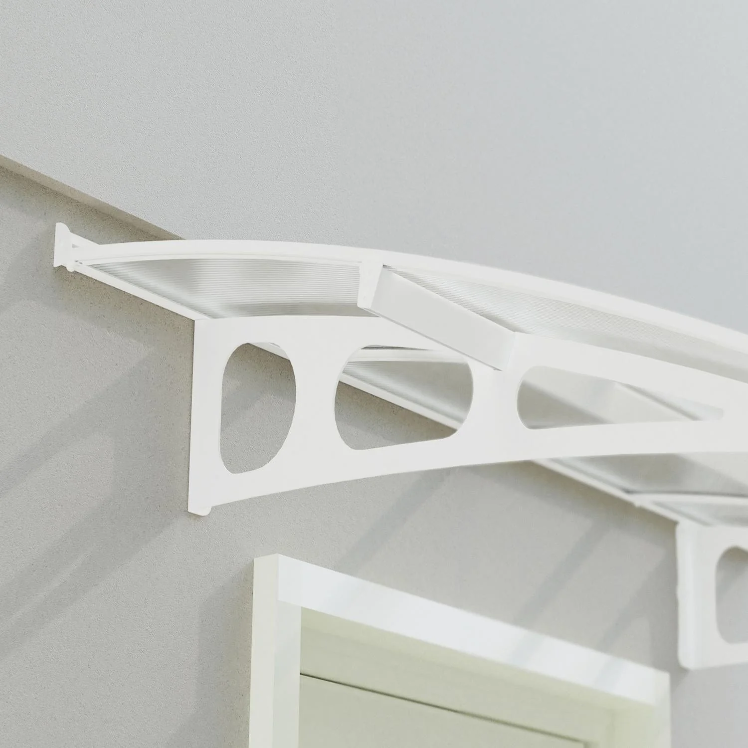 Palram - Canopia | Bordeaux Awning - White/Diffused Clear - 5 ft Wide - Image 4