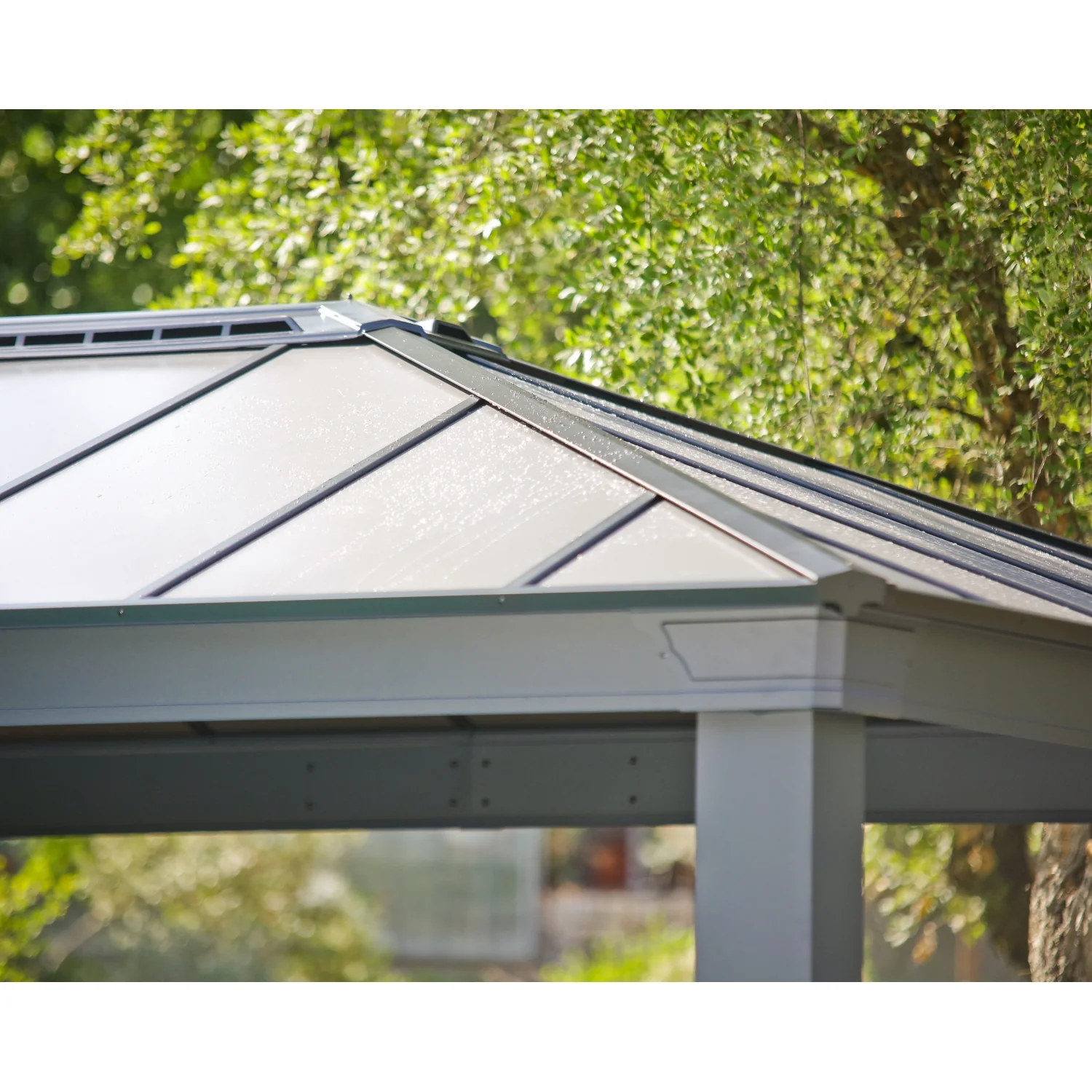 Palram - Canopia | Colorado Carport Kit - Grey Structure - Image 12