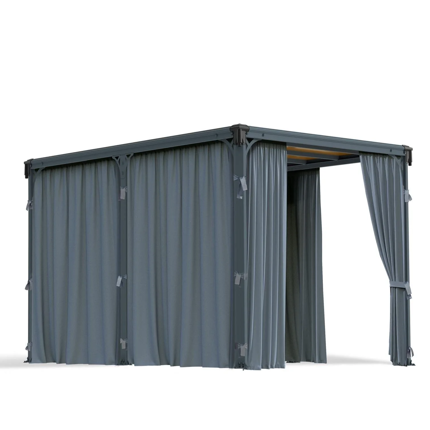 Palram - Canopia | Milano 4300/Martinique 5000 Gazebo Curtain Set - 6 Piece - Image 3