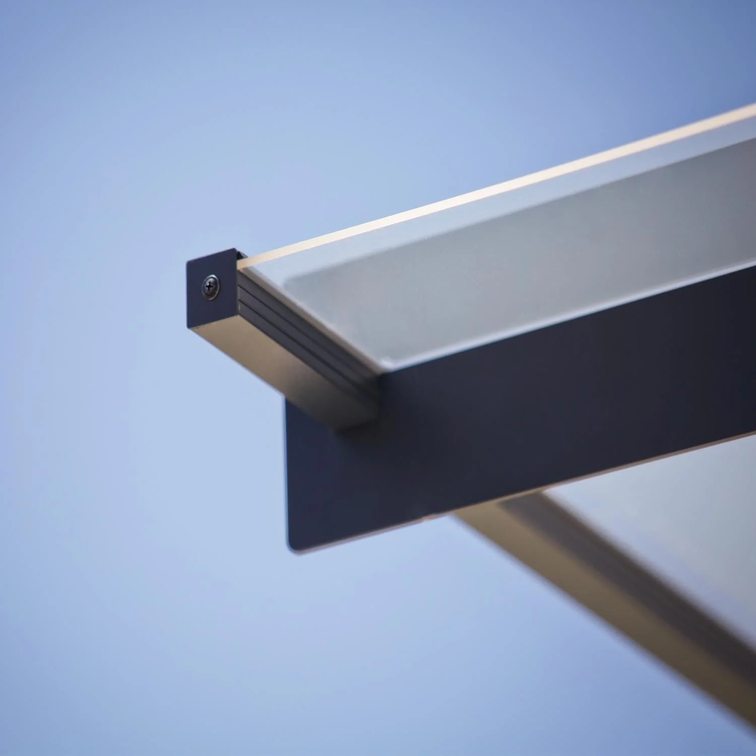Palram - Canopia | Nancy Door Awning - Gray/Clear - Image 24