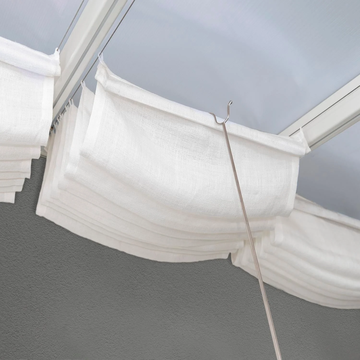 Palram - Canopia | Patio Cover Blinds 10x24 ft - White - Image 3