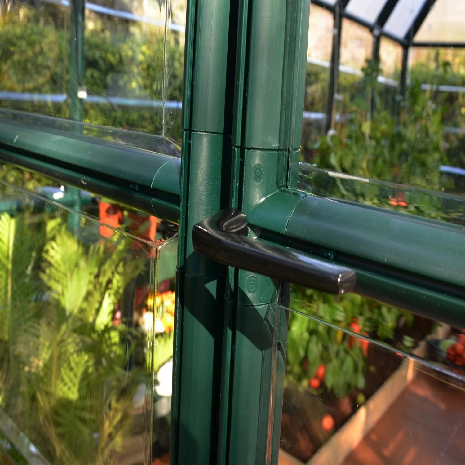 Palram - Canopia | Prestige 8x12 ft Clear Greenhouse Kit Package With 0.8mm Polycarbonate Glazing - Image 11