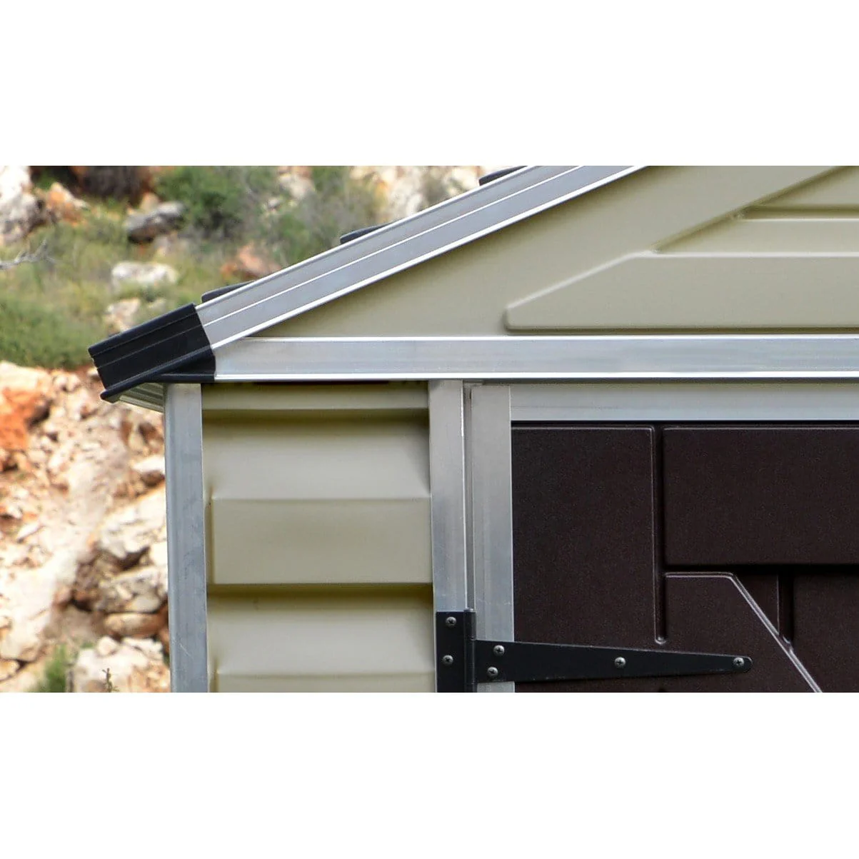 Palram - Canopia | SkyLight Polycarbonate Storage Shed - 6ft Wide - Image 10