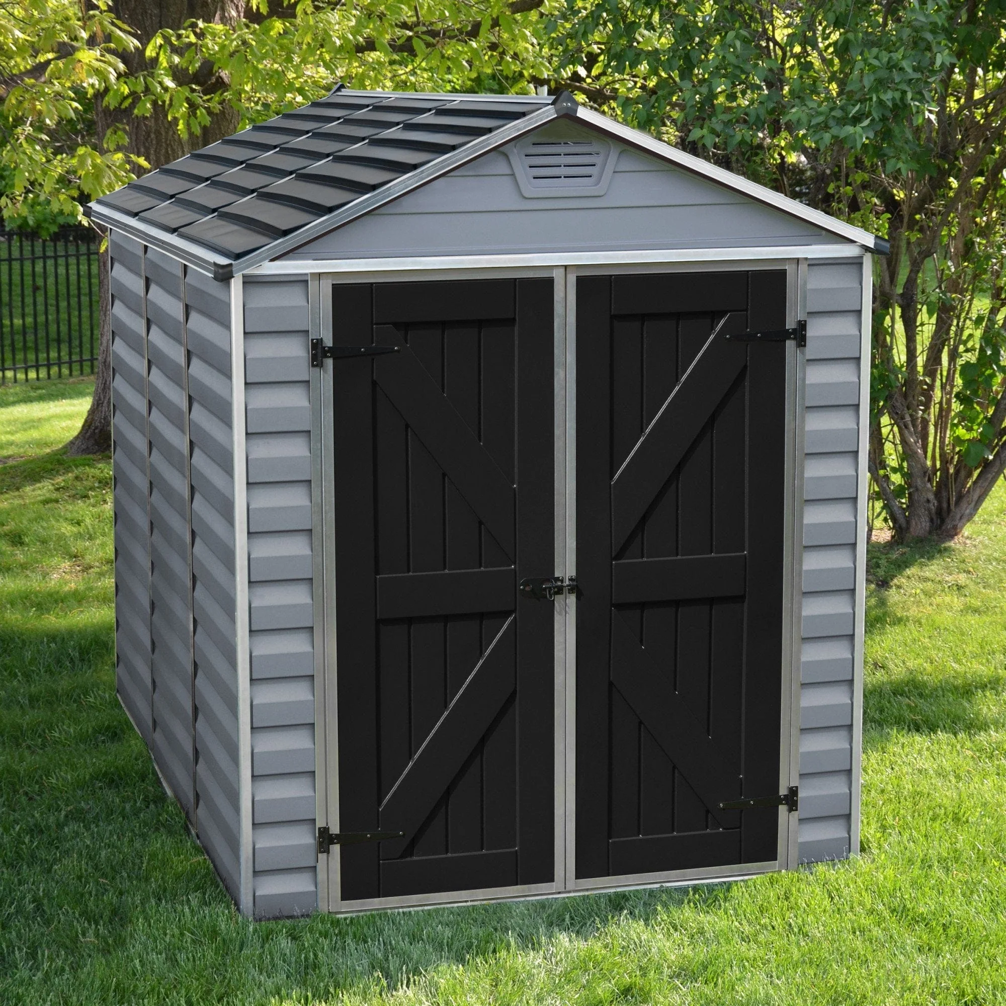 Palram - Canopia | SkyLight Polycarbonate Storage Shed - 6ft Wide - Image 23