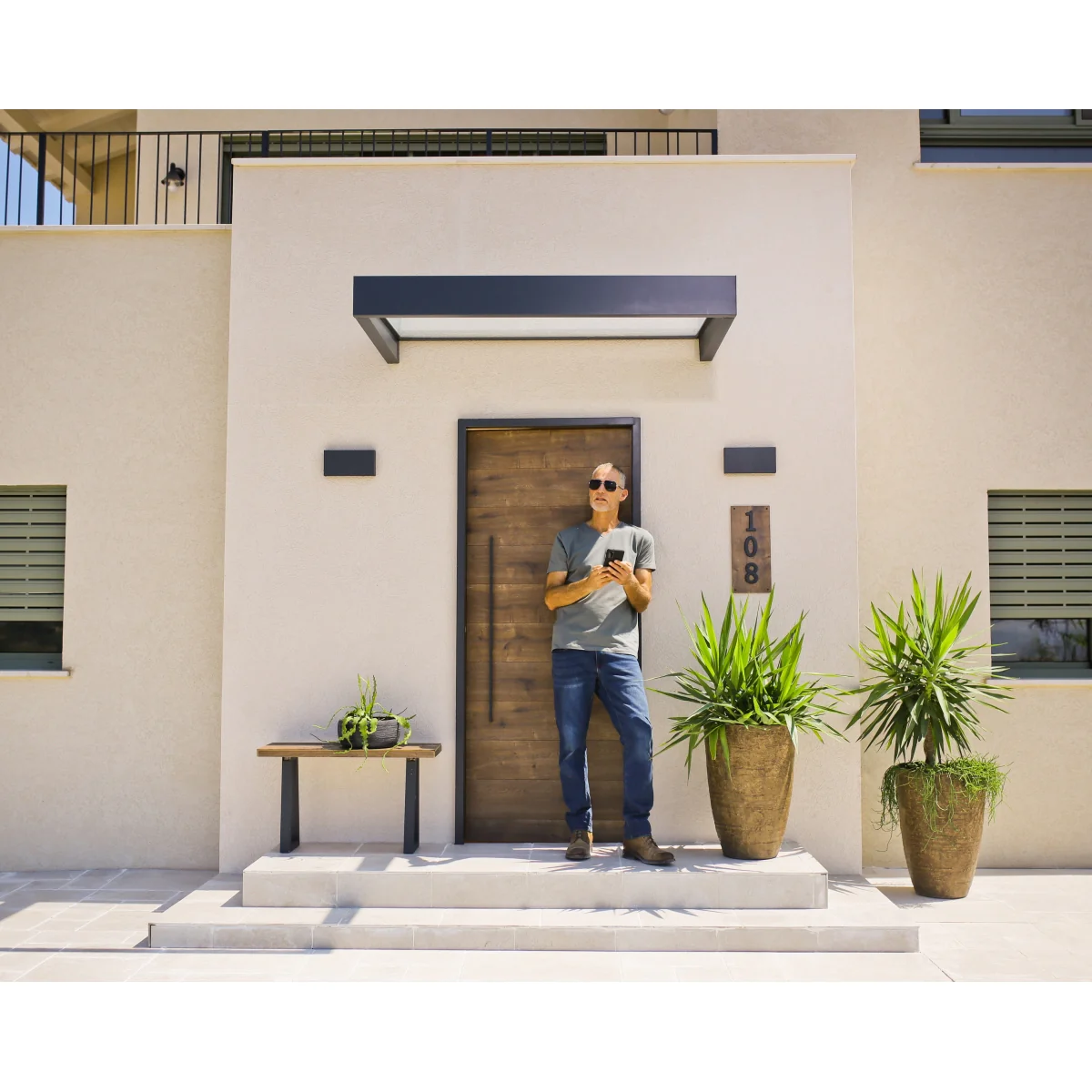 Palram - Canopia | Sophia Door Awning - 3 Ft Wide - Image 24