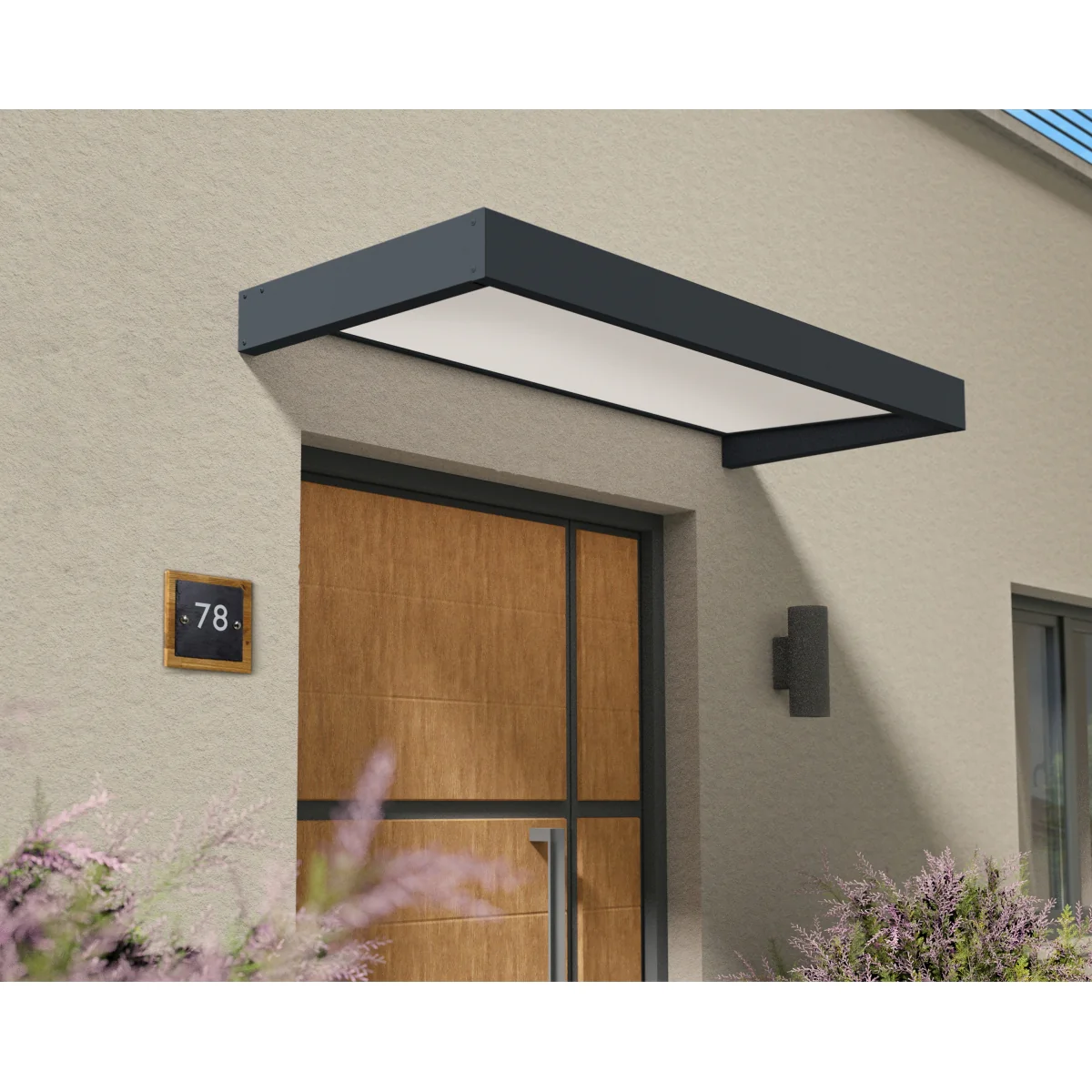 Palram - Canopia | Sophia Door Awning - 3 Ft Wide - Image 39