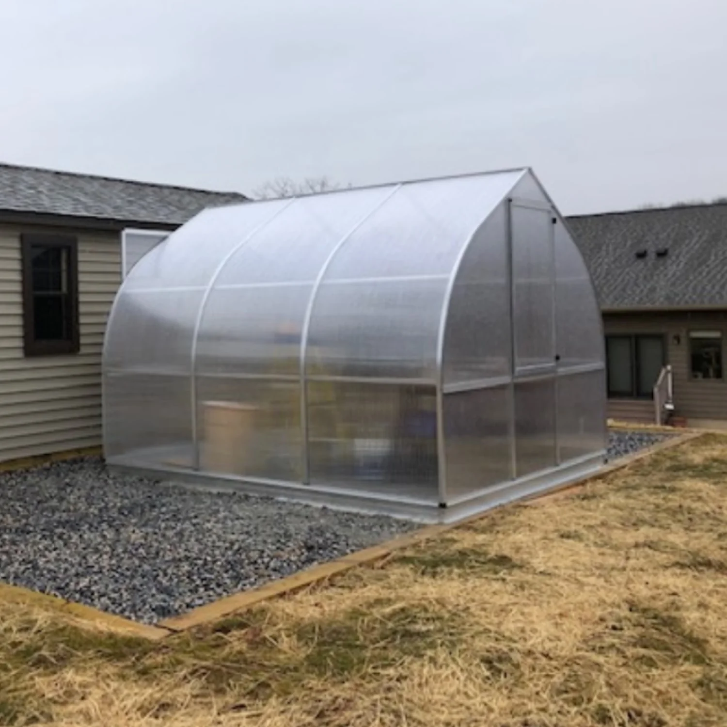Hoklartherm | 9ft 8in x 10ft 6in x 7ft 7in Riga 3 Hobby Greenhouse Kit With 8mm Twin-wall Polycarbonate Glazing - Image 5