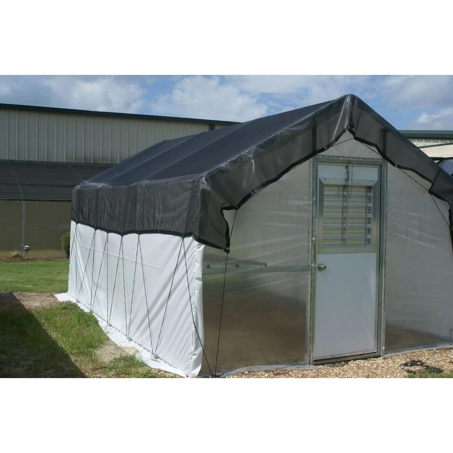 Riverstone | 10x27 ft Carver Educational Greenhouse Package, 6mm Polycarbonate Sheeting - Image 2