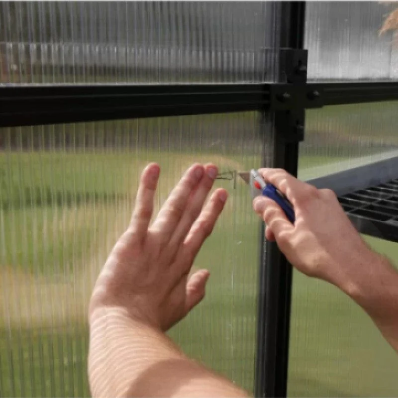 Riverstone | 18" Louver Wall Mounted Air Intake With Heat Operated Opener - Image 4