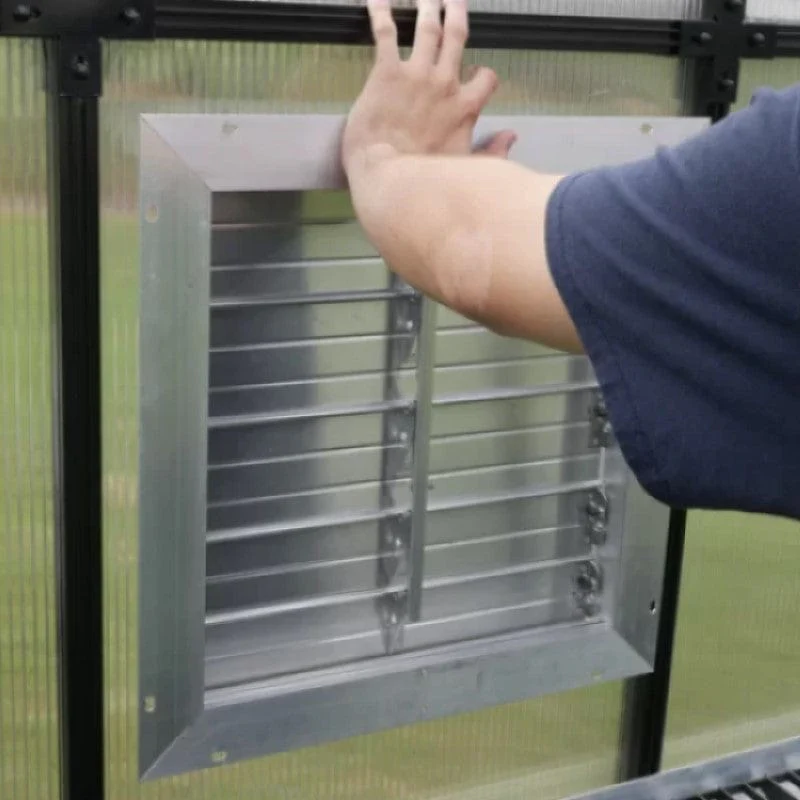 Riverstone | 18" Louver Wall Mounted Air Intake With Heat Operated Opener - Image 6
