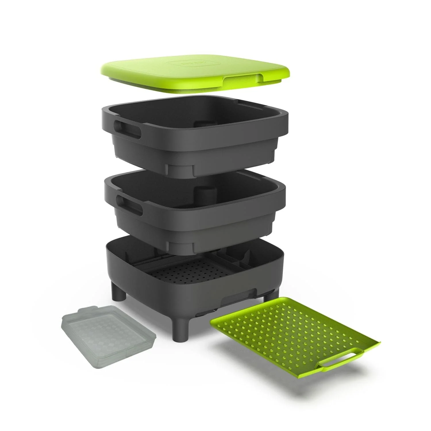 Riverstone | Maze Medium Two Worm Farm Starter Kit With Shelving - Image 7