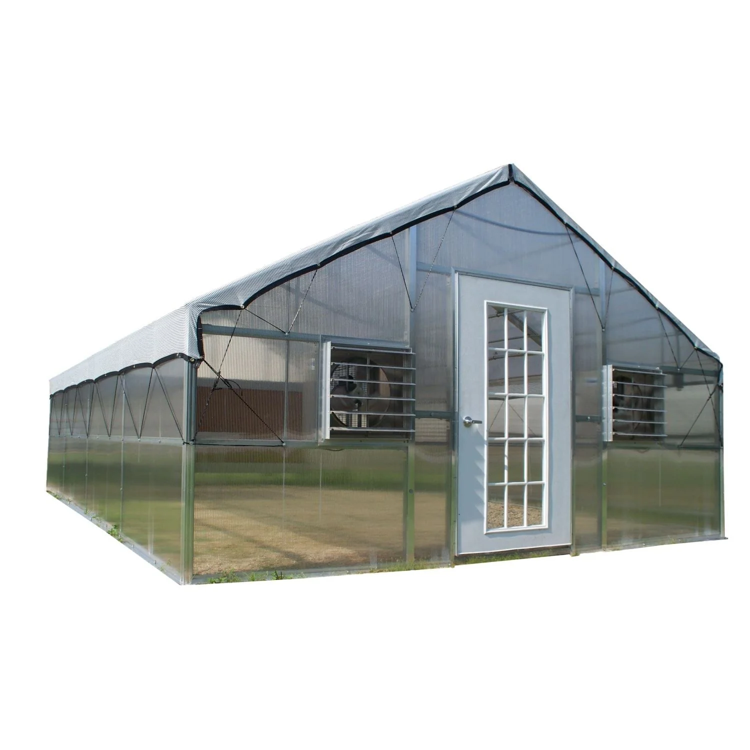 Riverstone | 16x24 ft Wallace Growers Edition Educational Greenhouse Package, 8mm Twin-wall Light Diffusing Polycarbonate - Image 48