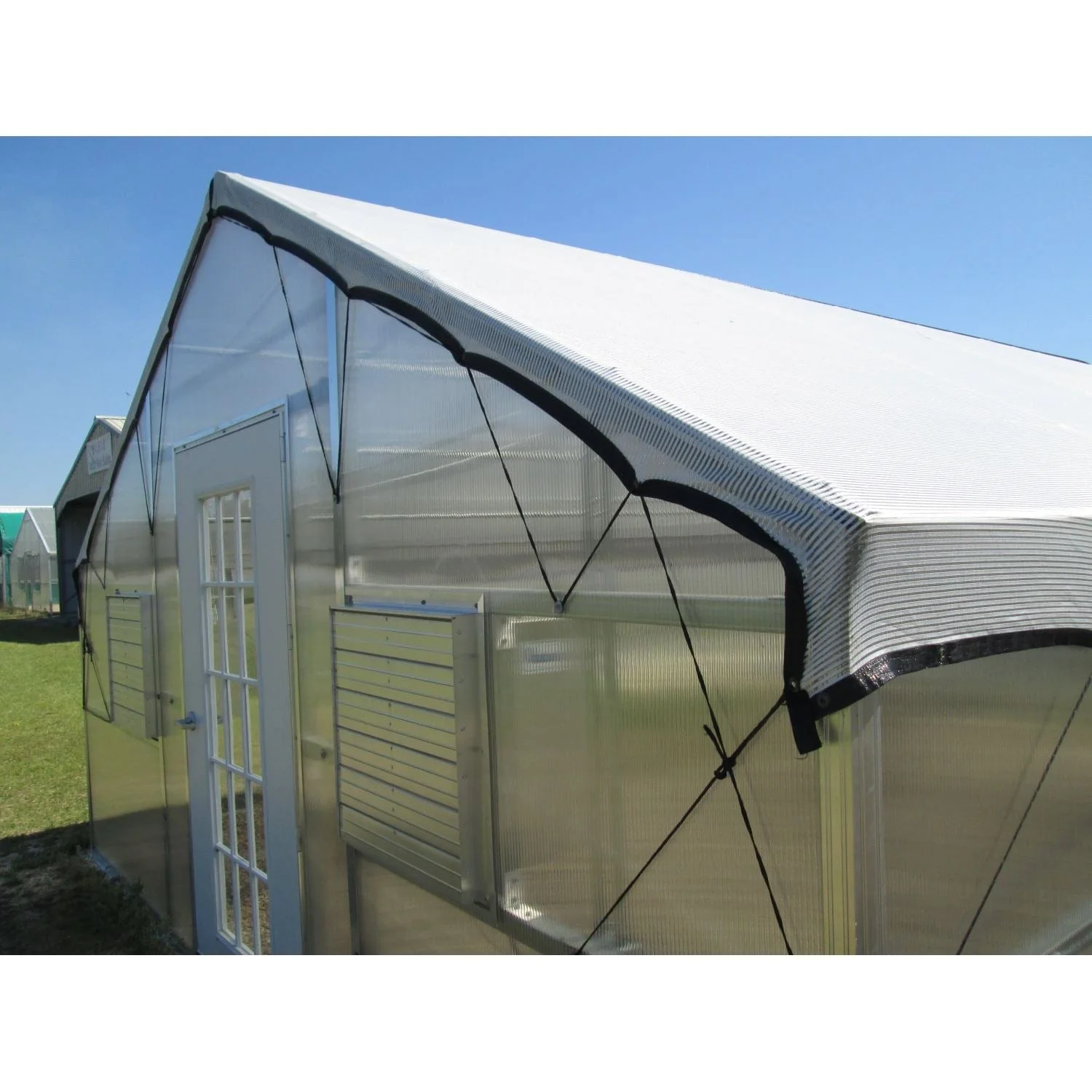 Riverstone | 16x30 ft Wallace Growers Edition Educational Greenhouse Package, 8mm Twin-wall Light Diffusing Polycarbonate - Image 8