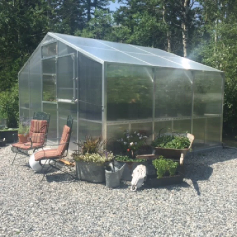 Santa Barbara | Montecito Aluminum Greenhouse With 8mm Twin Wall Polycarbonate Glazing - Image 2