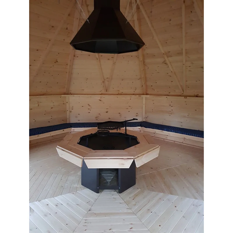 Exaco | Scandinavian Pine Hunter's Grill Cabin - 250 SF - Image 22