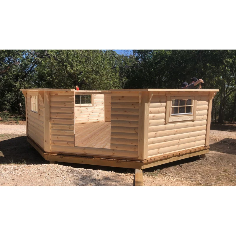 Exaco | Scandinavian Pine Hunter's Grill Cabin - 250 SF - Image 4