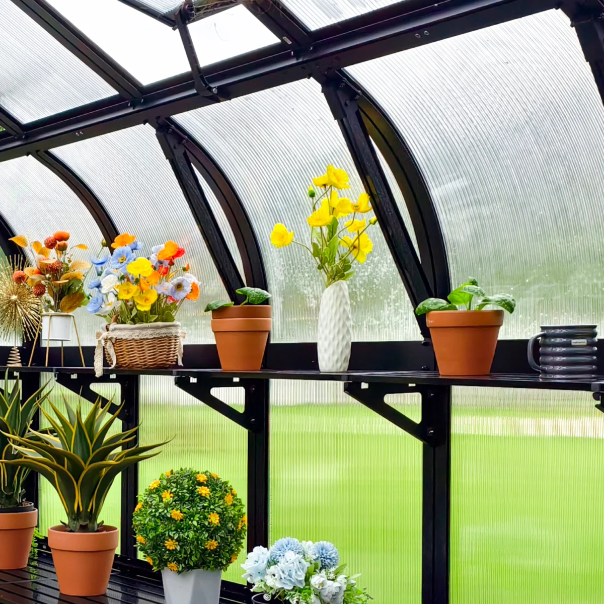 Vego | Fixed Top Shelf for Greenhouse