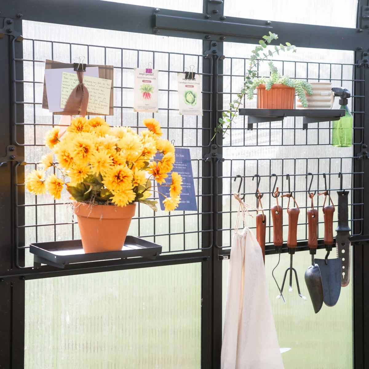 Vego | Greenhouse Hanging Grid System - 4 Pack - Image 6