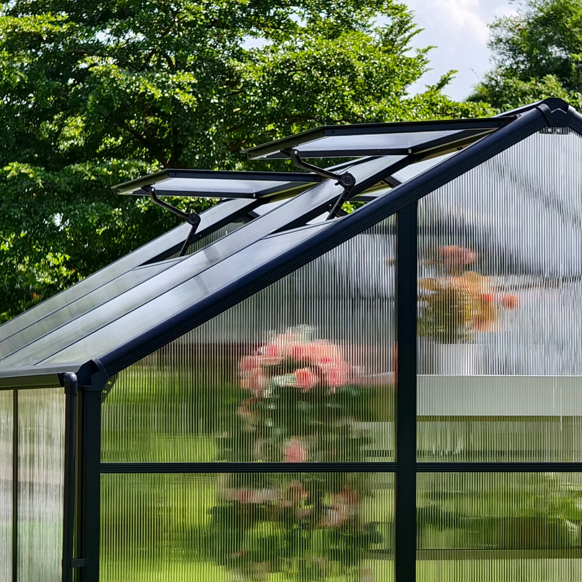 Vego | Junior Victorian Greenhouse Kit 6ft 6in Wide - Image 5
